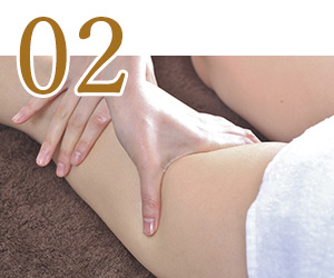 开始治疗／淋巴引流